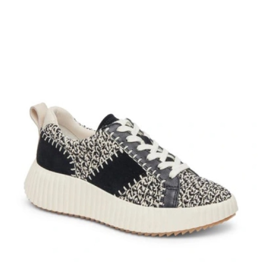 DOLCE VITA Dolley Sneaker White/Black Knit
